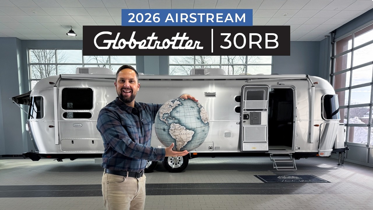 European Design Meets Airstream | 2026 Globetrotter 30RB Walkthrough Tour
