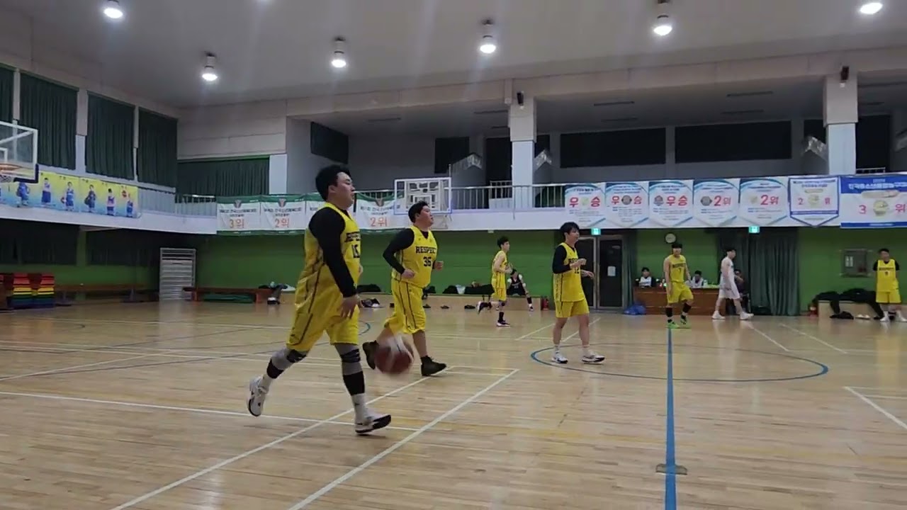 [25' 팀 리스펙 겨울시즌] 3라운드 1경기 1Q 옐로우vs블루 (2026.1.27.)