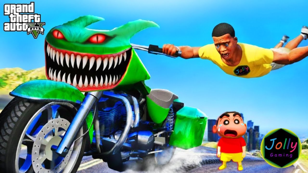 GTA 5 Tamil: Franklin&rsquo;s Ghost Bike! 👻🏍️