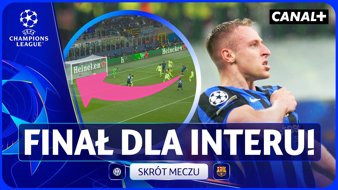 ARCYMECZ Z 7 GOLAMI! KONIEC MARZEŃ BARCELONY! INTER - BARCELONA, SKRÓT MECZU