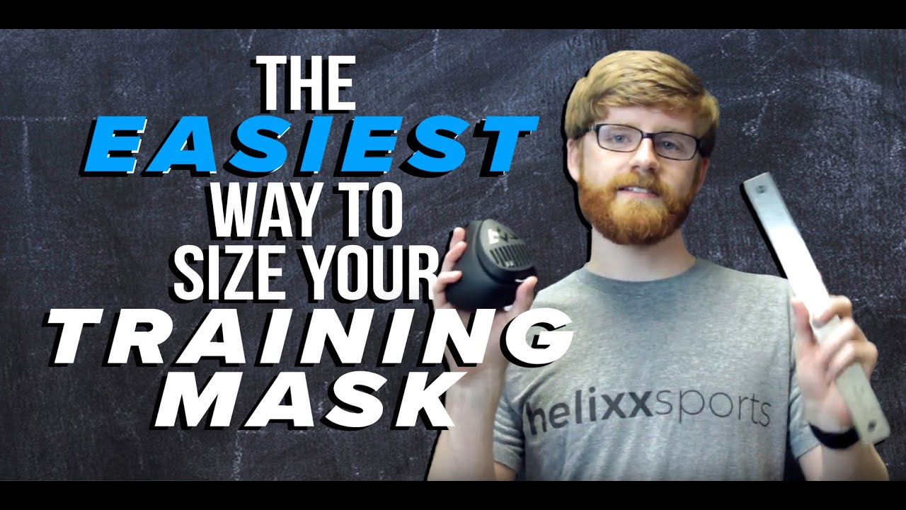 The EASIEST way to accurately size your Training Mask 3.0!