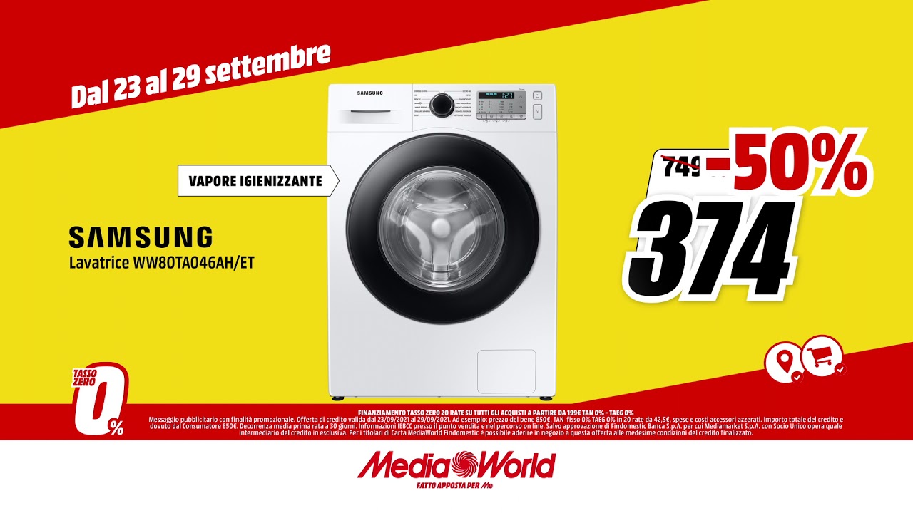 MediaWorld  - Promozione MegaSconti Settembre