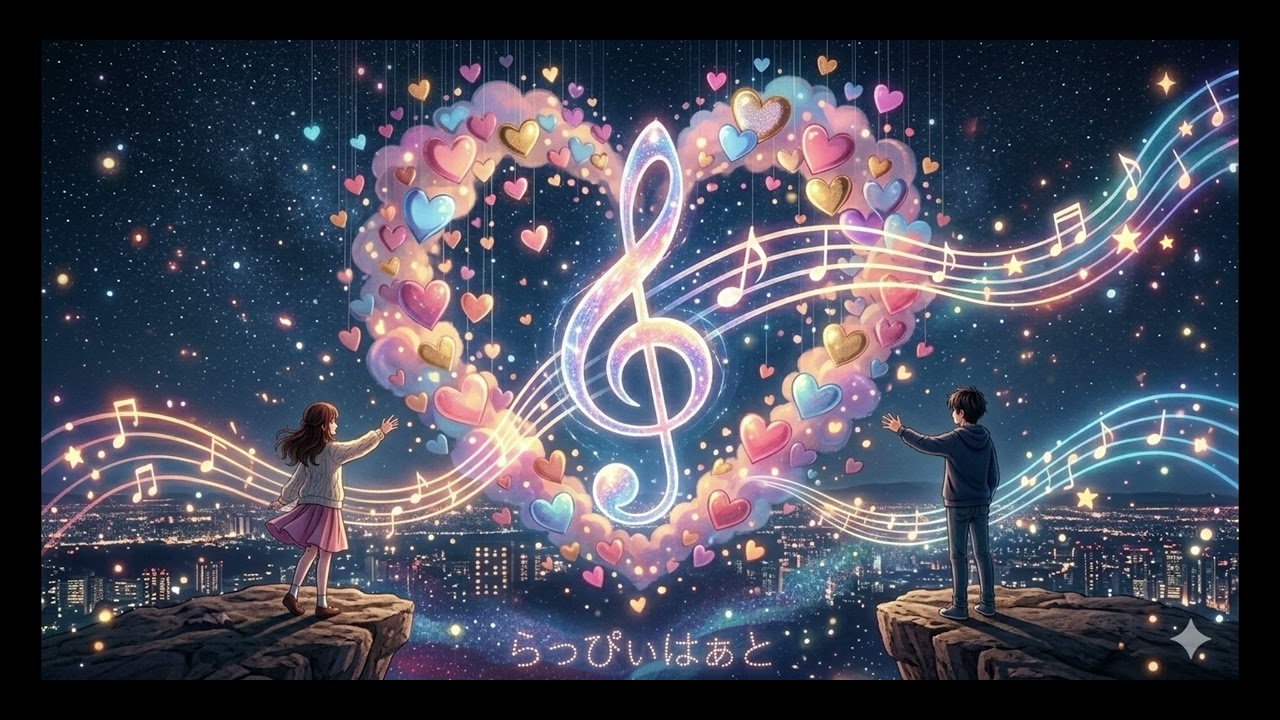 「らっぴぃはぁと」(Lyrics by 春音 / AI Music)