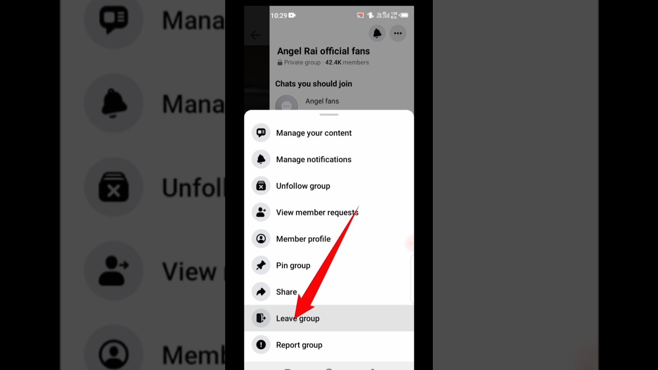 Facebook Se group Delete Kaise Karen | How to delete Facebook group || #shorts