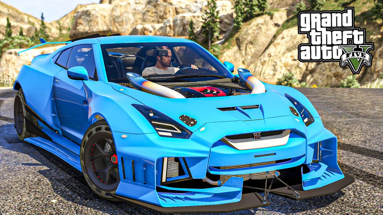 GT-R กอตซิลล่า แปลงร่างขั้นสุดยอด ช่างอั๋นโมดิฟาย | GTA V Mods