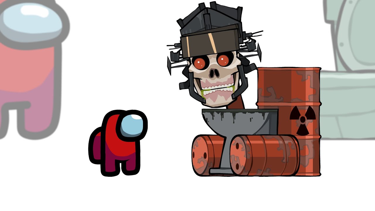 Mini Crewmate Kills Skibidi Toilet Characters - Part 6 | Among Us