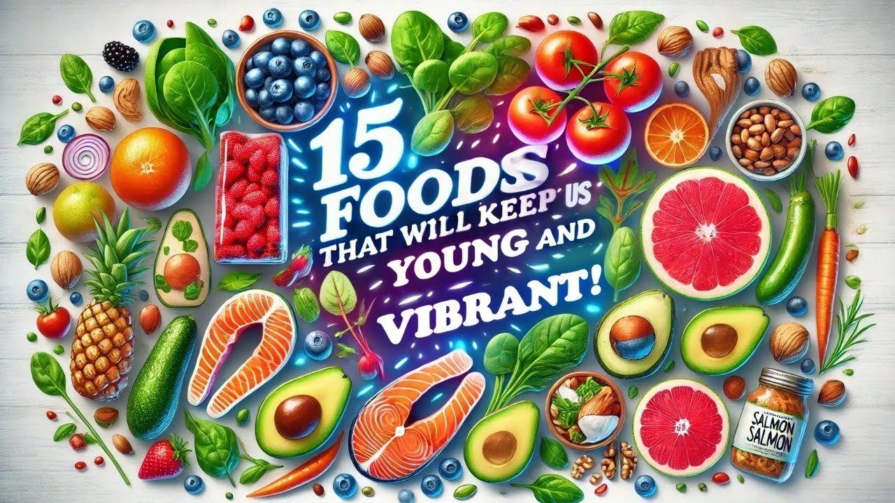 15 Foods That Will Keep You Young and Vibrant! | Heath Matters | Facts and Stories plus!