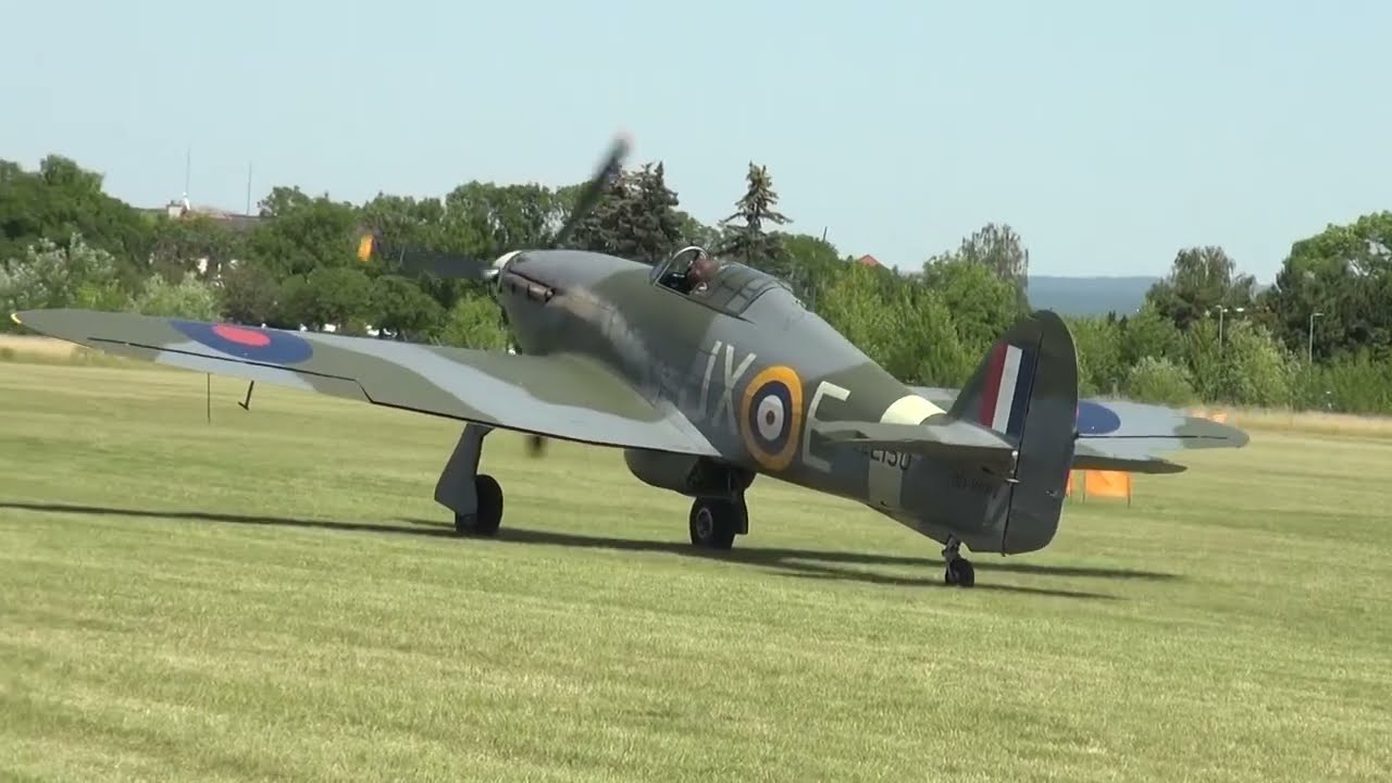 Hawker Hurricane Mk.IV , The world's last airworthy Hurricane on airshow display Mlad&aacute; Boleslav 2022
