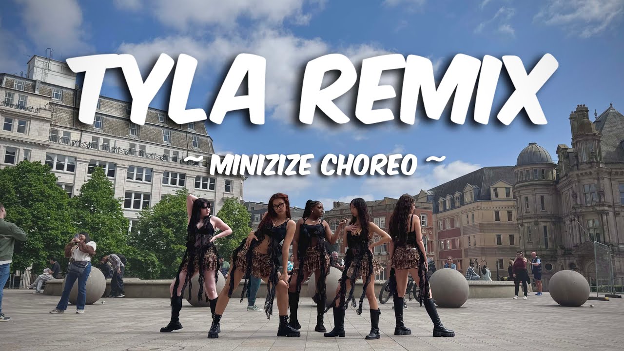 [DANCE IN PUBLIC ONE TAKE] TYLA - Push 2 Start + Jump + Art + Water (Mix) | Minizize Choreography