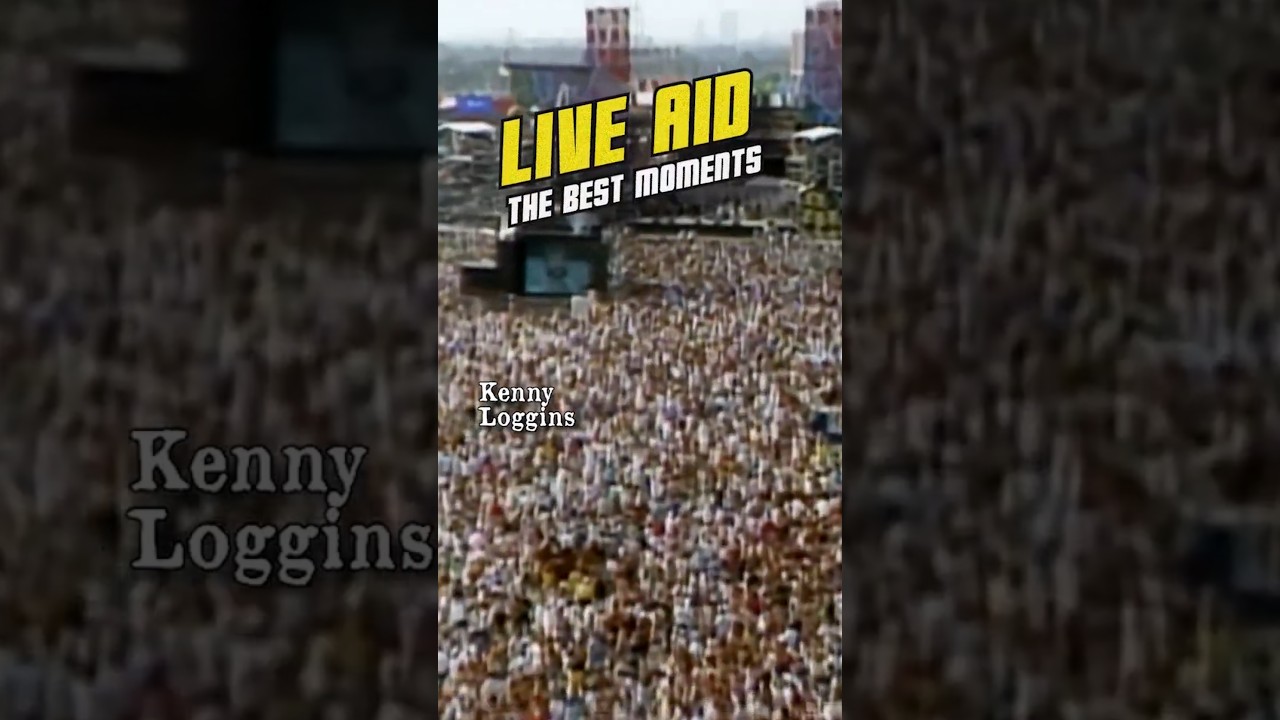 The Best Moments of Live Aid (1985) |  #shorts #rockfestival