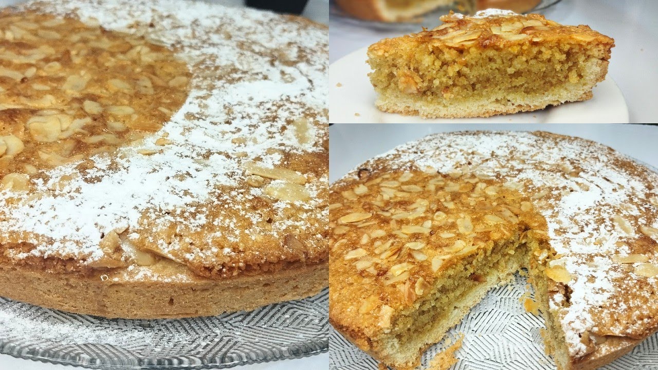 طارت اللوز… بلا لوز 😍  ! Tarte Amandine بالكوكاو نتيجة صدمتني 🤎