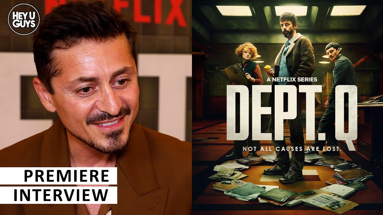 I Am Akram! Dept. Q - Alexej Manvelov - Netflix's New Cold Case Crime Drama | Matthew Goode |