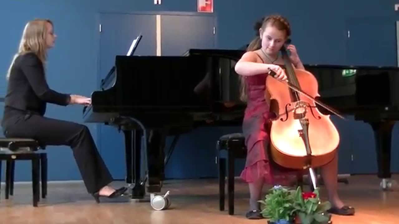 Nina Rosbergen  Scherzo C.Webster cello