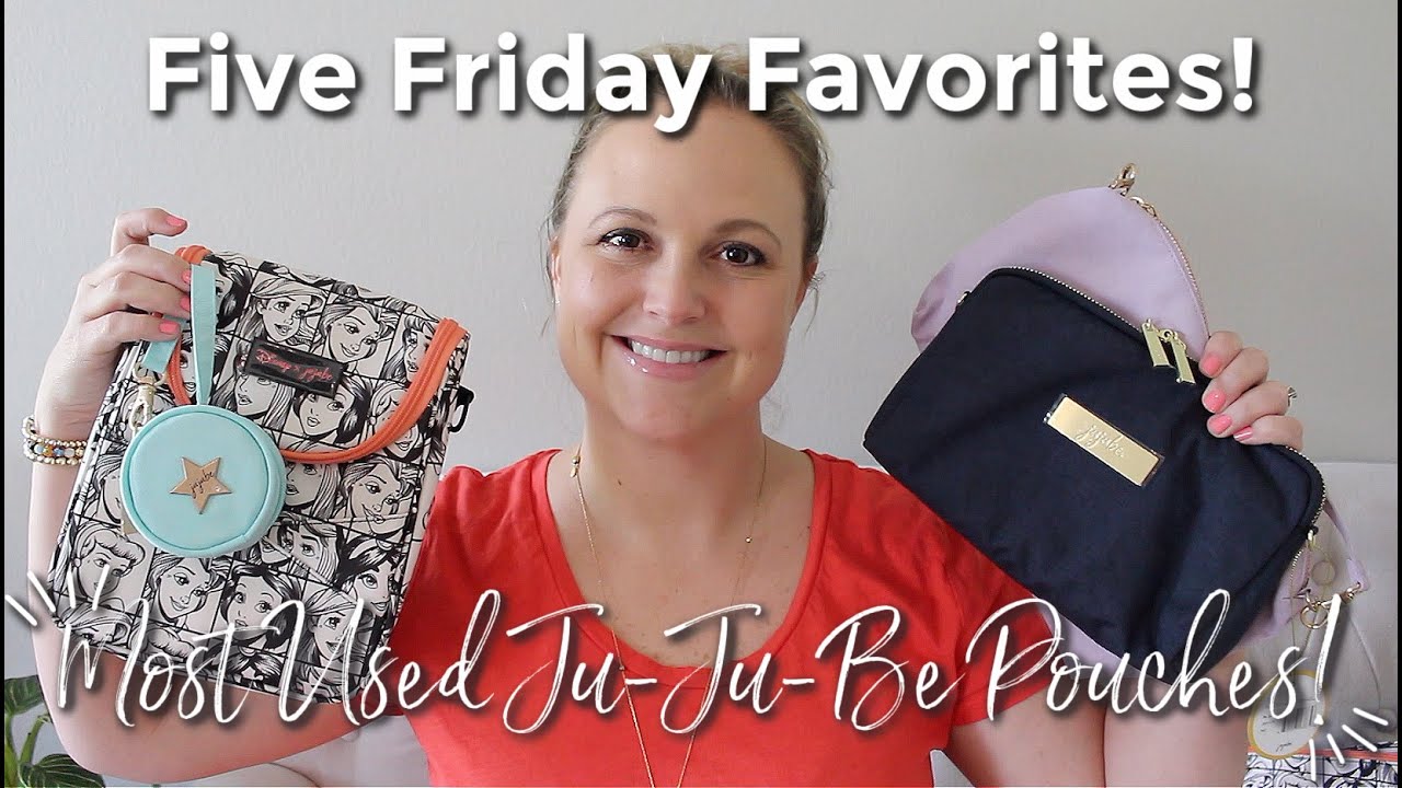 FIVE FRIDAY FAVS | Most Used Ju-Ju-Be Pouches! | GatorMOM