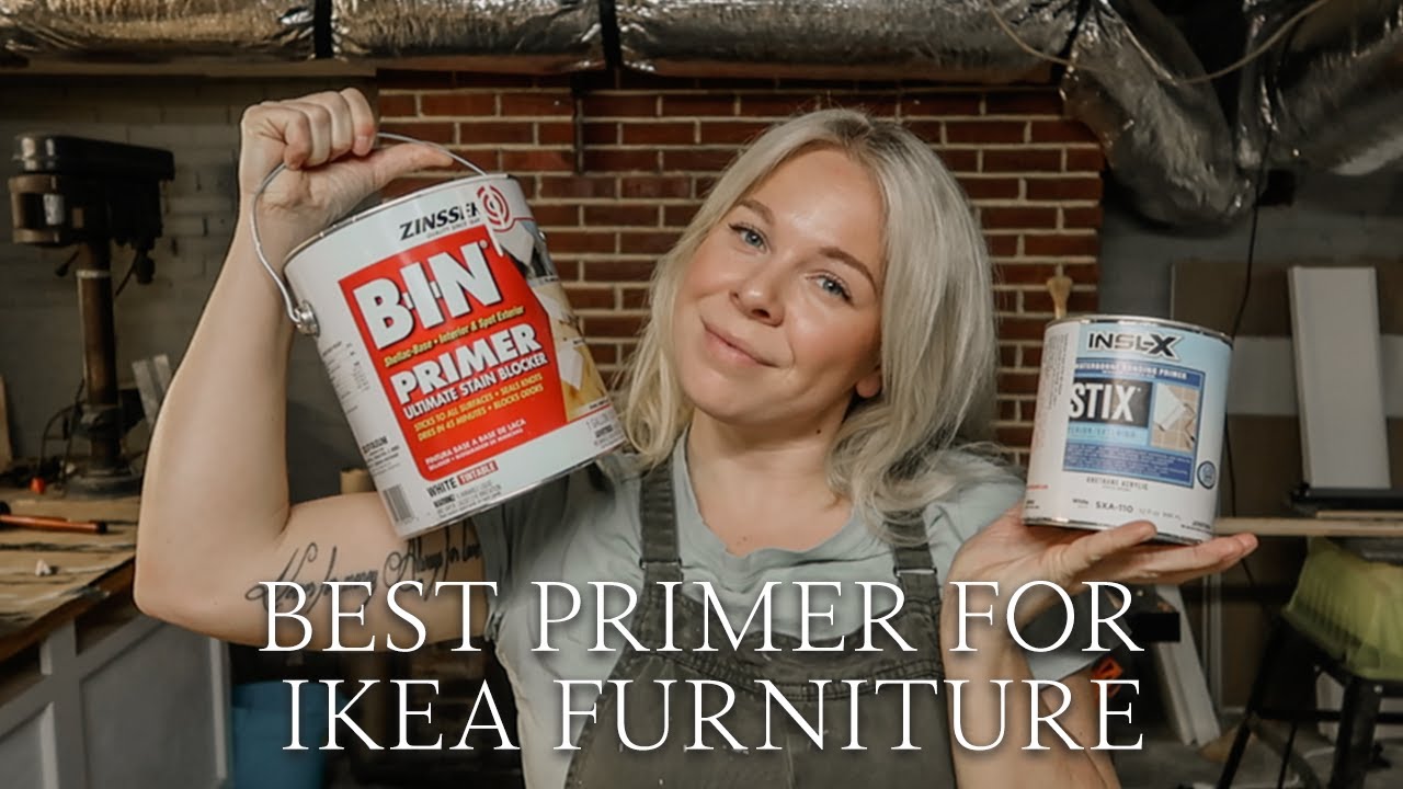 Best Primer for Ikea Furniture | Zinsser BIN Shellac vs Stix - The Results May Suprise You!