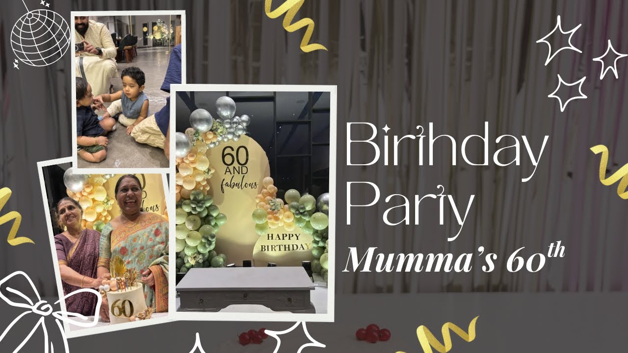 Mumma’s 60th Birthday Celebration | Trissure | Irinjalakuda | Soul Kitchen | Family 