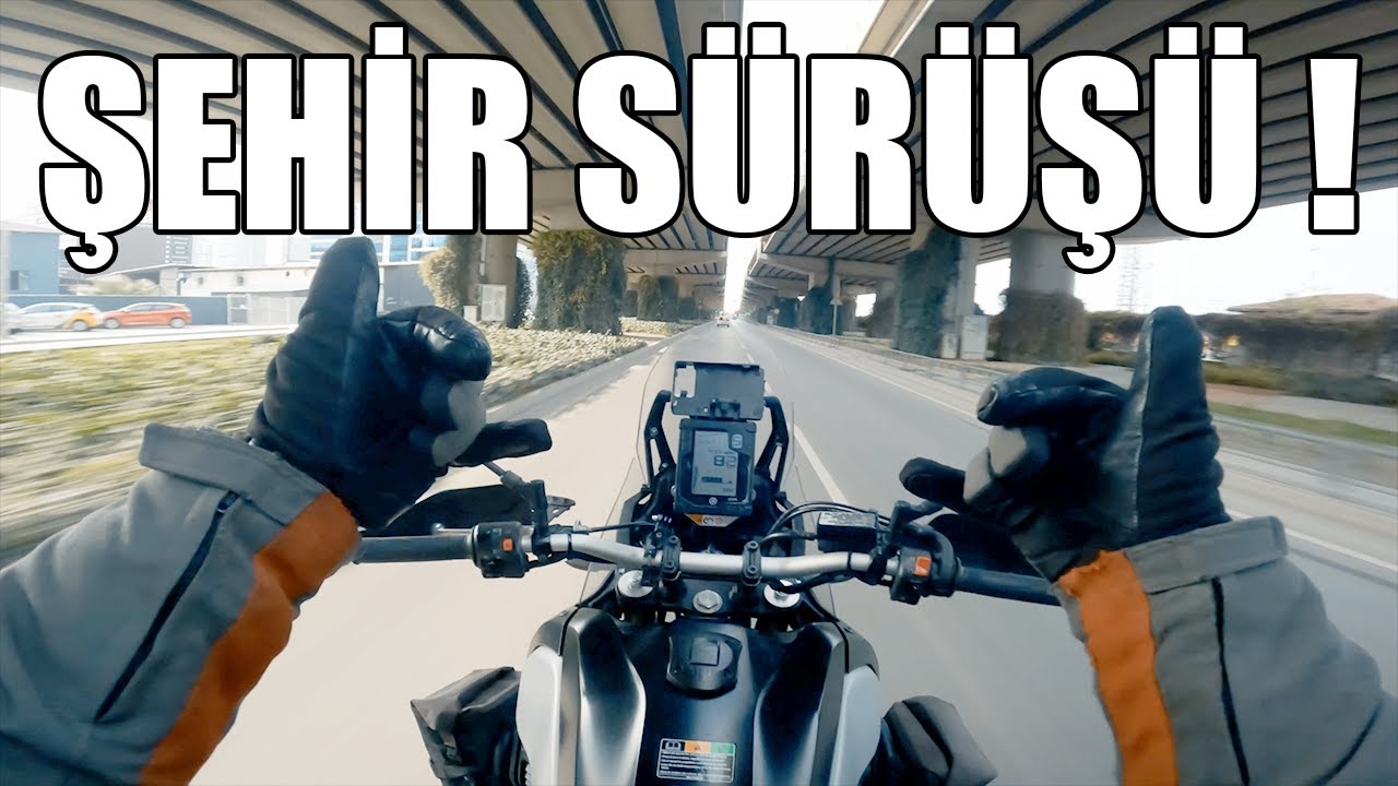 🏍️YAMAHA TENERE 700 - Flanörlük Yaptım - Şehir Sürüşü !