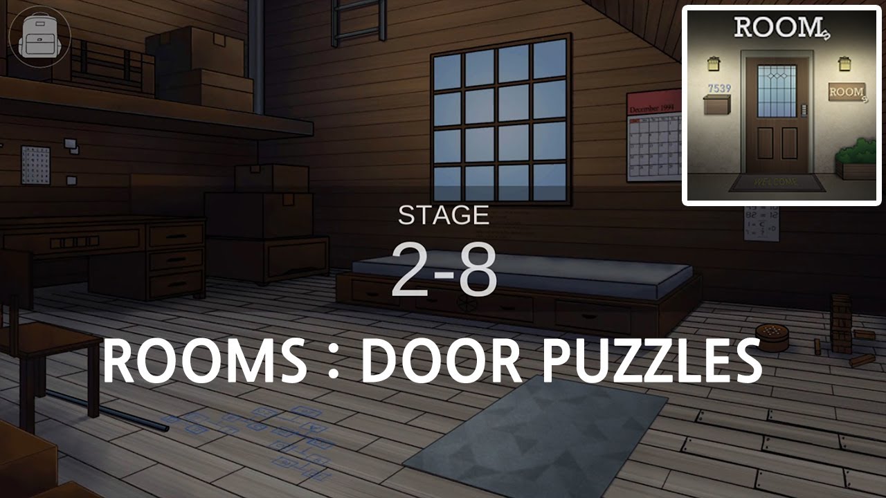 ROOMS DOOR PUZZLES Chapter 2 Stage 8 Walkthrough (FrostaByte Developer)