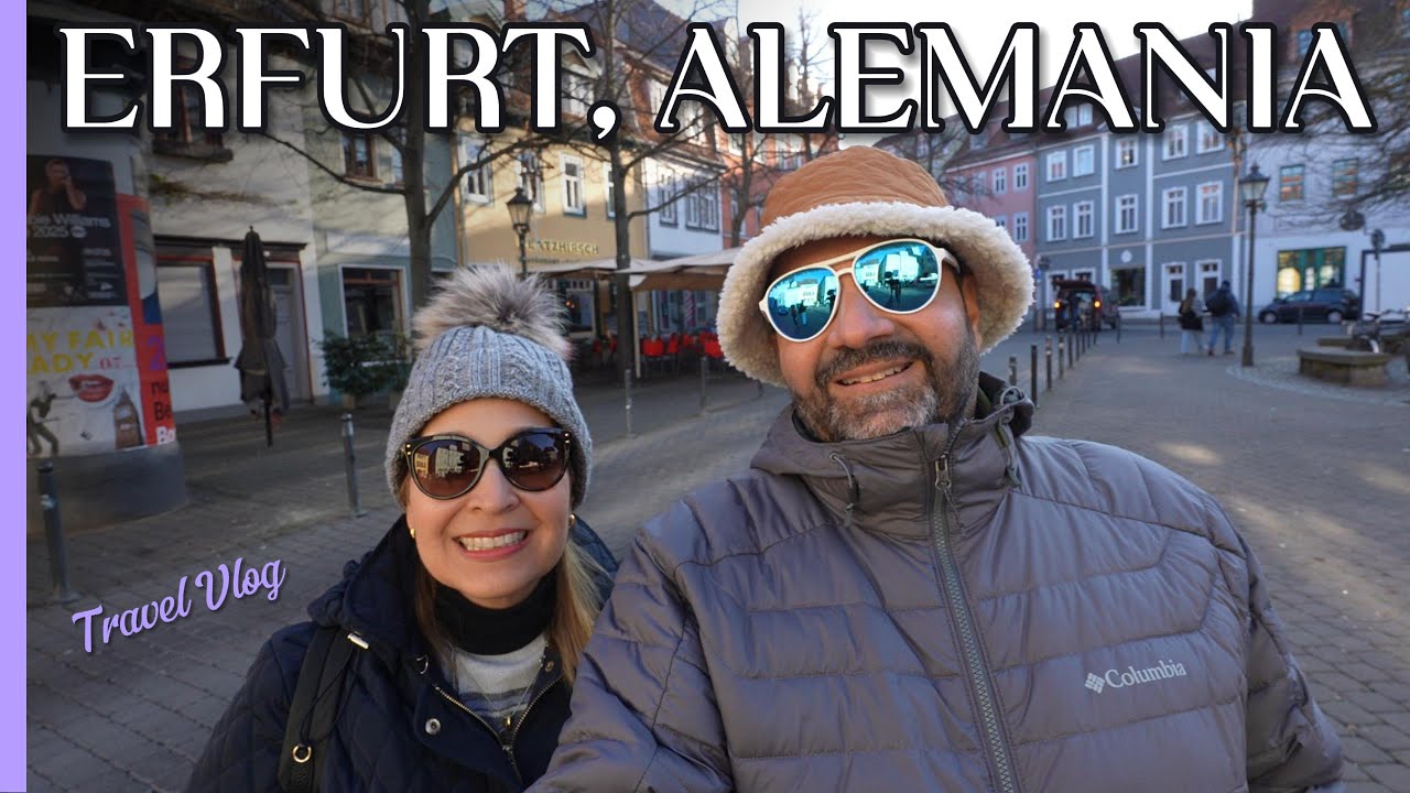 ¿Qué hacer en Érfurt 🇩🇪 Alemania en 1 día? Tour en Europa, diario de viaje, Vamo' a Da'le...