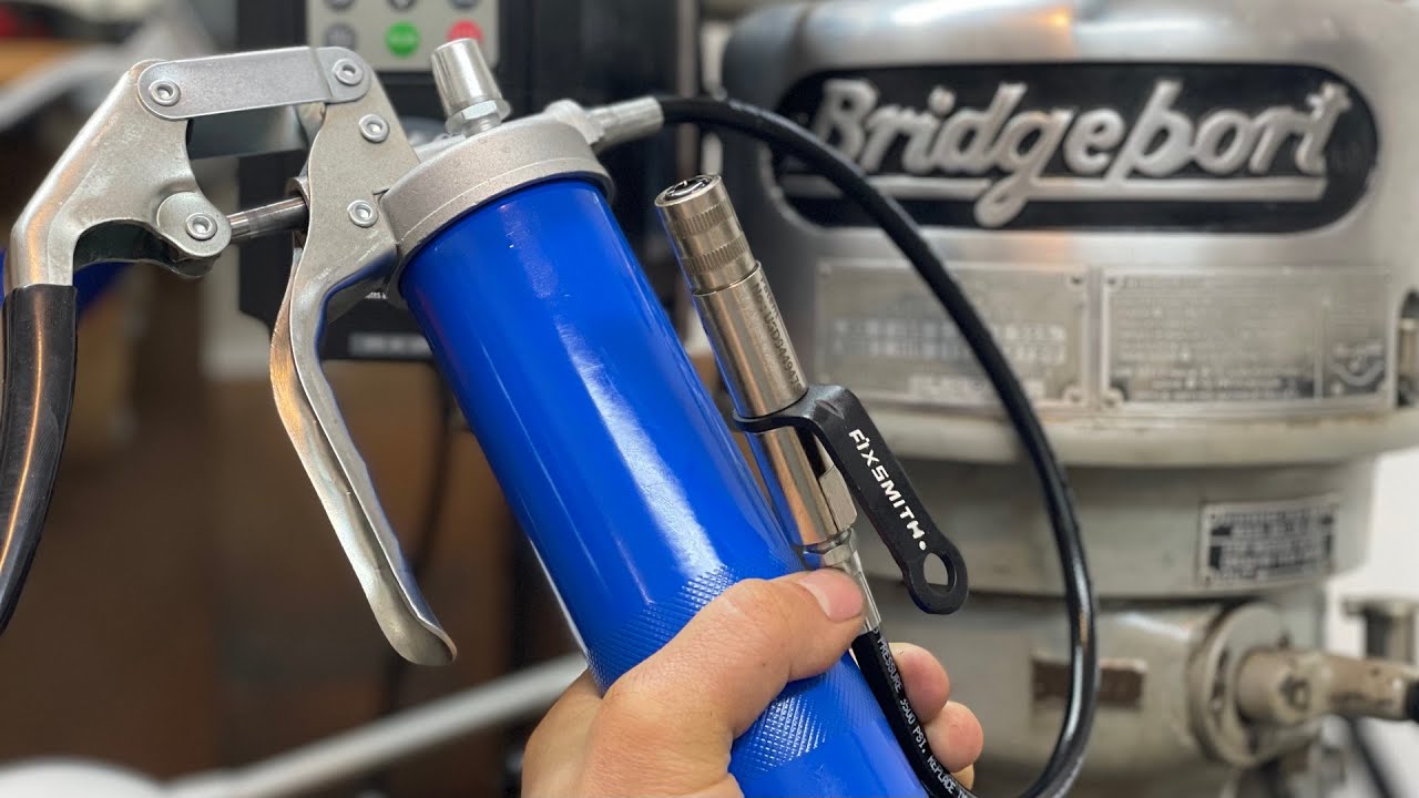 Shop Made Bridgeport Hand Oil Pump/Gun