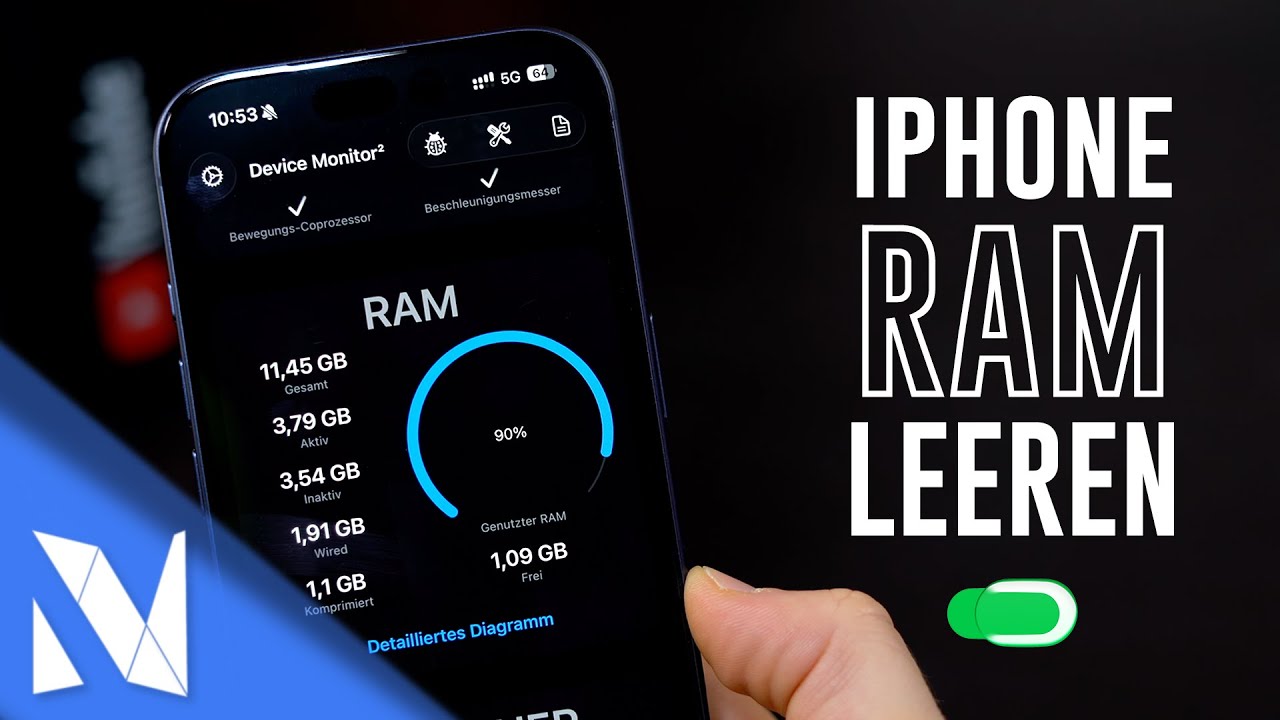 So wird dein iPhone schneller - RAM leeren mit iOS 26 (4 Methoden) | Nils-Hendrik Welk