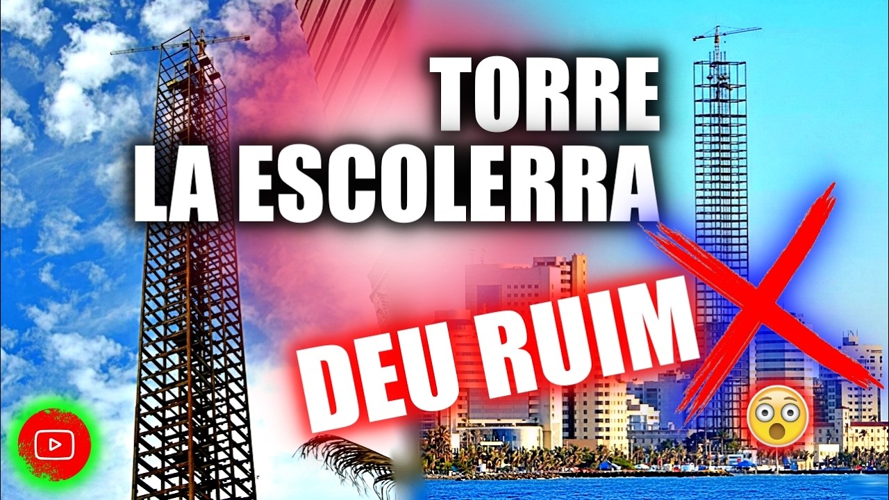 TORRE DE LA ESCOLLERA - O EDIFÍCIO QUE A CONSTRUÇÃO SE TORNOU UM PESADELO #skyscraperconstruction
