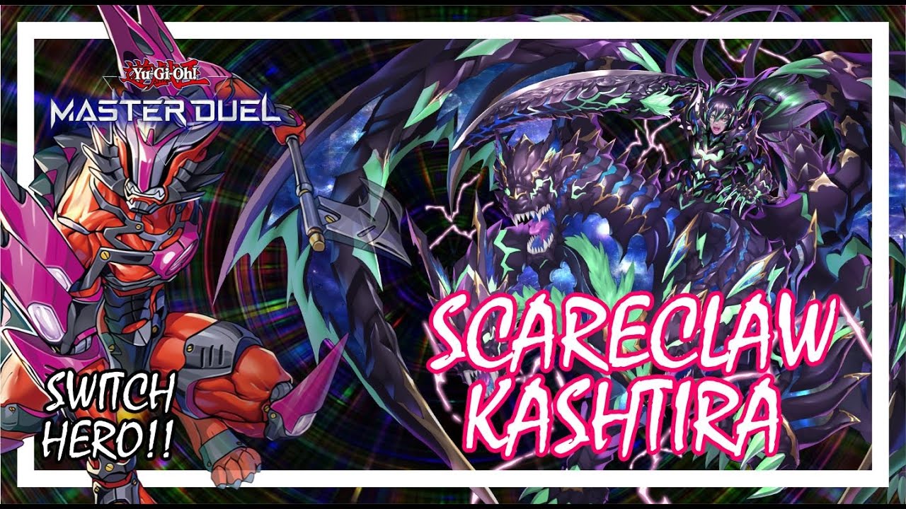 SCARECLAW KASHTIRA POST RAGE OF CHAOS COMBO RANKED GAMEPLAY (Yu-Gi-Oh! Master Duel) #kashtira