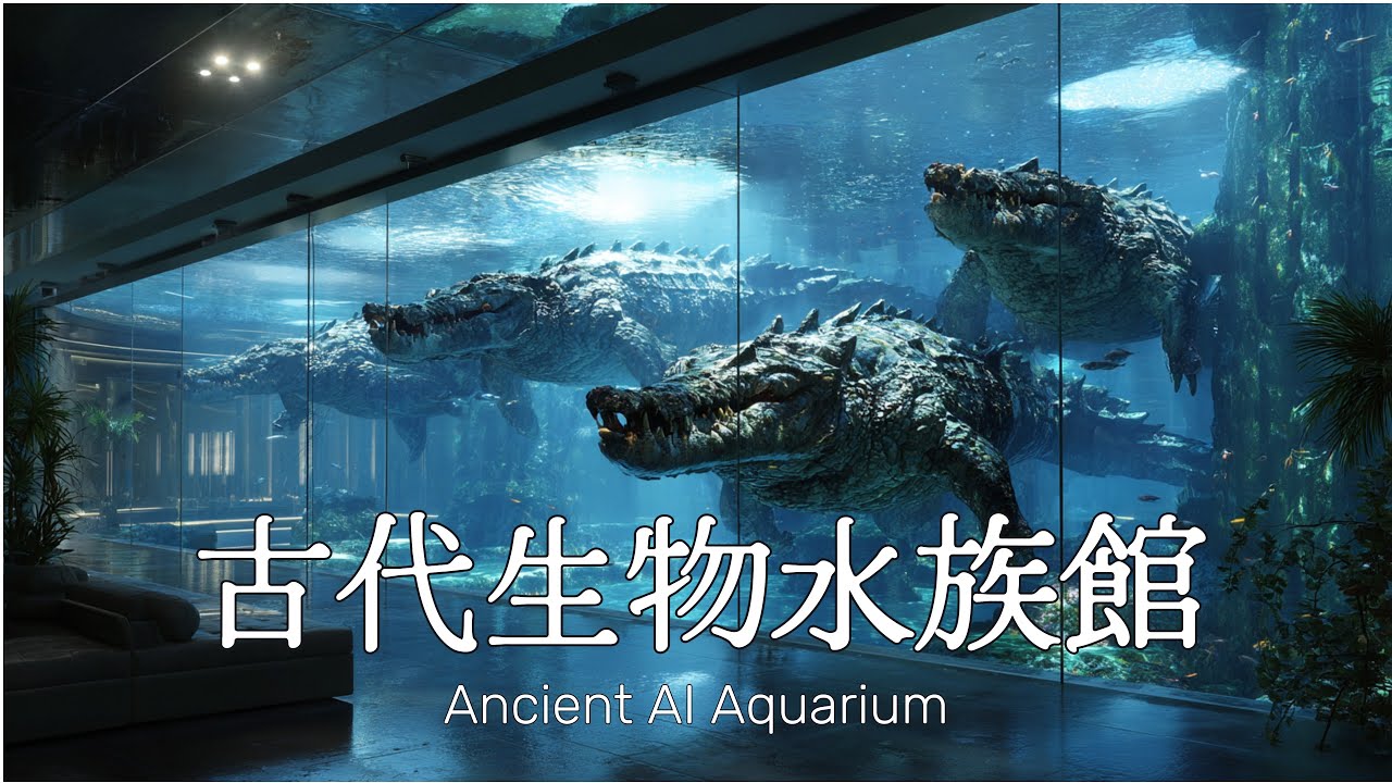 古代生物水族館｜AIが蘇らせた太古の海の記憶　Ancient Creature Aquarium &ndash; A Reborn Ocean of Prehistoric Life