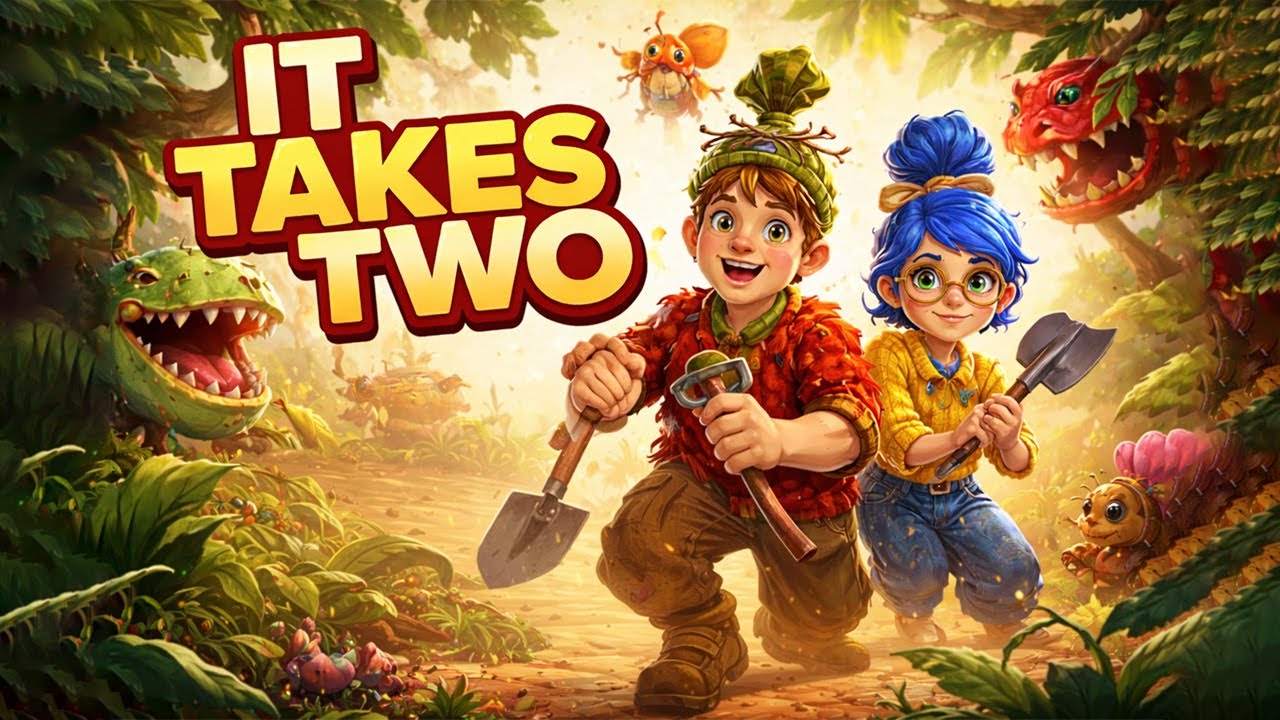 It Takes Two #5|Crazy CO-OP Adventure !
