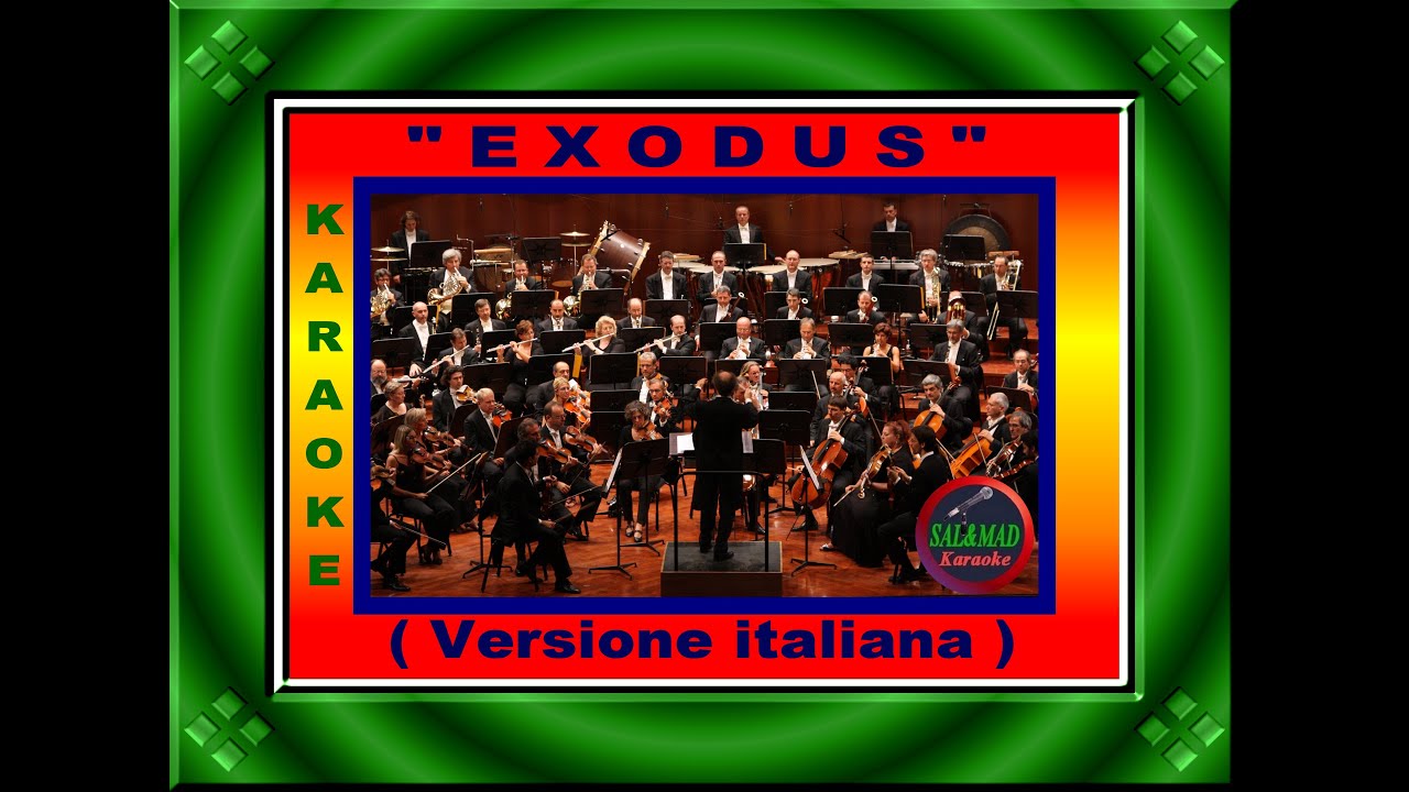 EXODUS (THIS LAND IS MINE) – KARAOKE ITALIANO – TEMA DEL FILM “EXODUS” DEL 1960 (NICO FIDENCO)
