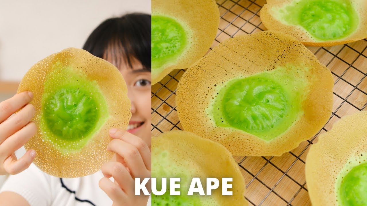 Renyah + kenyal! KUE APE!