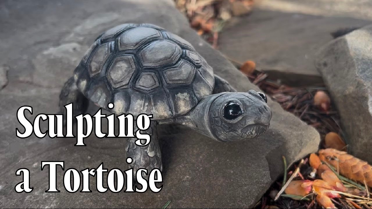 Sculpting a Tortoise | Polymer Clay Tutorial