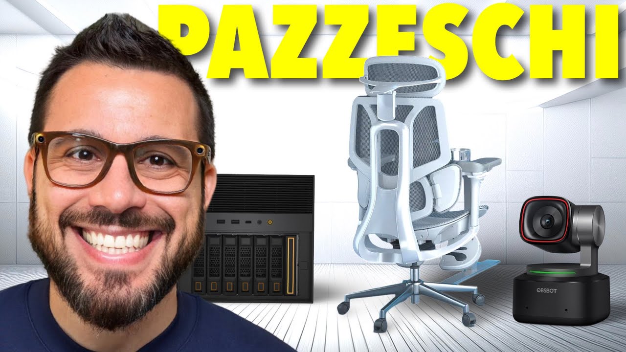 12 GADGET TECH PAZZESCHI