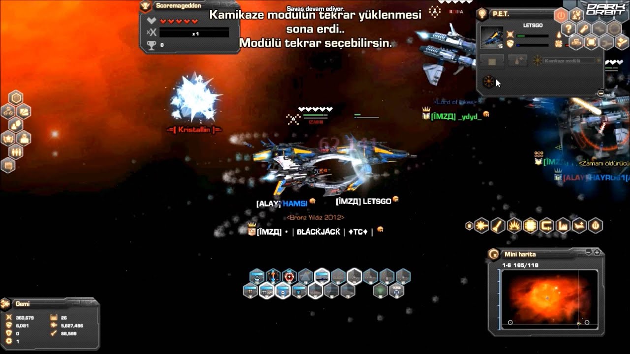Darkorbit TR1 İMZA KLANI İÇ SAVAŞ!