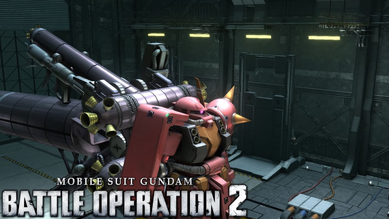 Mobile Suit Gundam Battle Operation 2 - Psycho Zaku [TB] (LV1) ALL MOVES