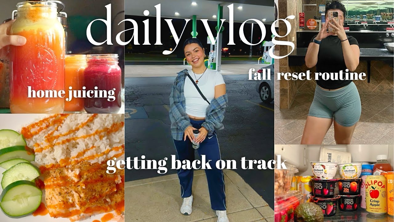 unaesthetic realistic *fall* reset routine | getting back on track