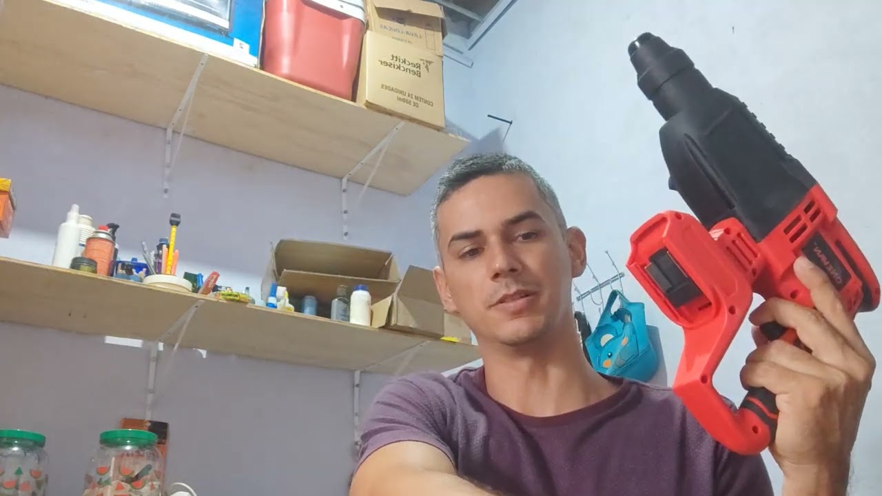 Unboxing Martelete a bateria 18 v Onivan aliexpress encaixe Makita