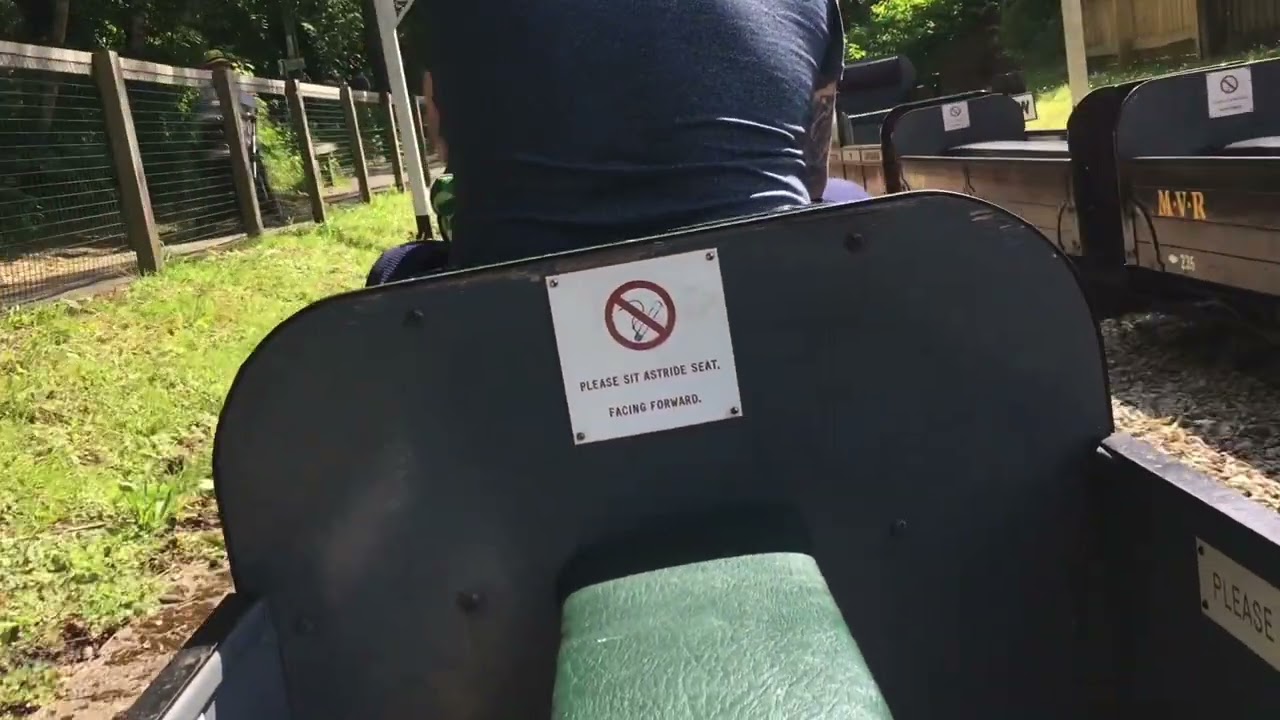 Moors Valley Railway - Full round trip behind Zeus