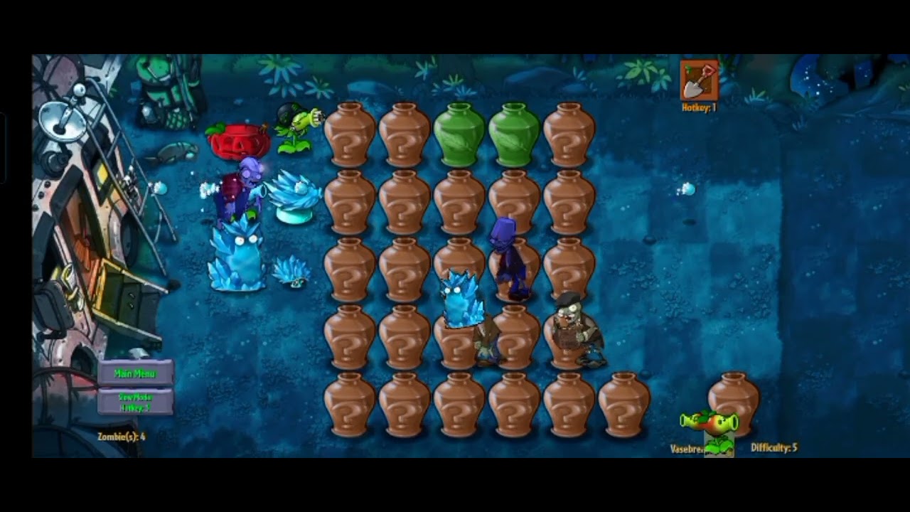 Crazy Vasebreaker Level! Can I Survive? | Plants vs Zombies