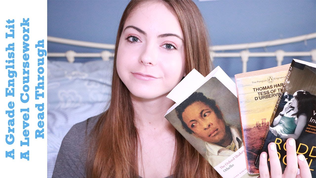 A Grade English Literature Coursework (A Level) Read Through + Tips | Katie May