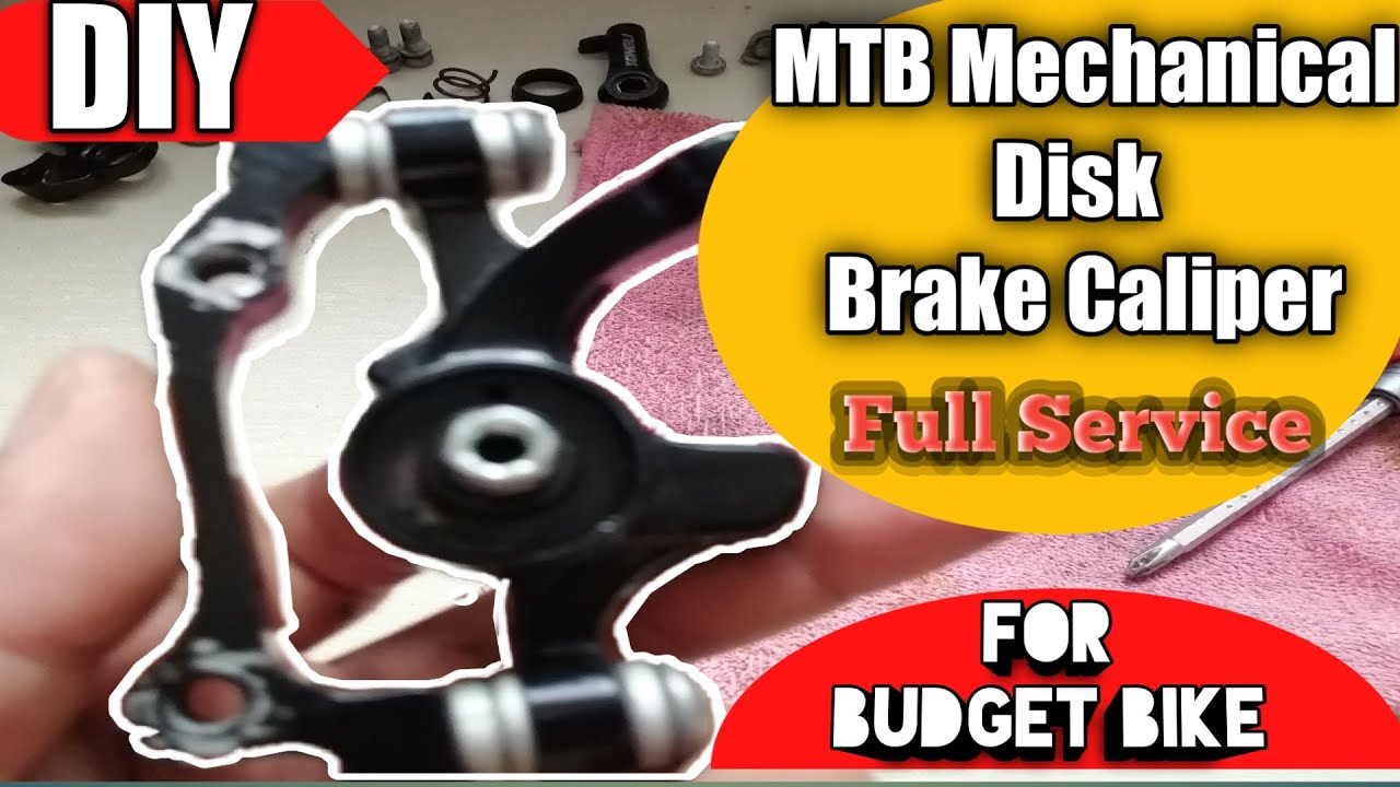 How to overhaul/service Mechanical Disc Brakes Caliper | Bisaya Tutorial | Lutz Gen
