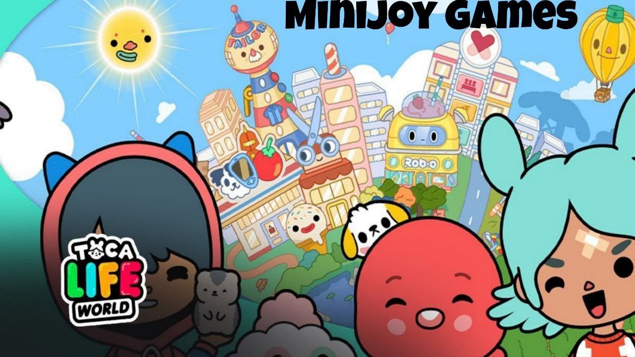 Toca Life World 🎒🏨  Hotel Fun 🏨🛎️  Kids Game  MiniJoy Games