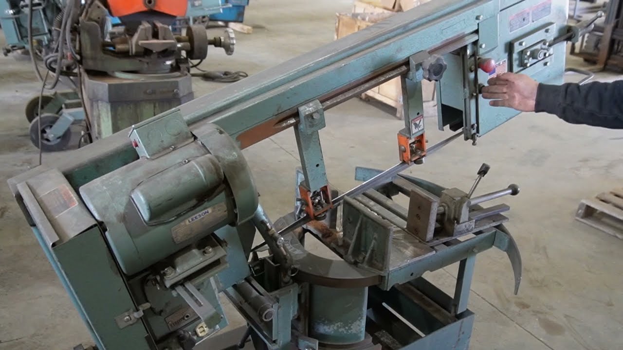 BigIron Auctions Ellis 1600 Power Bandsaw