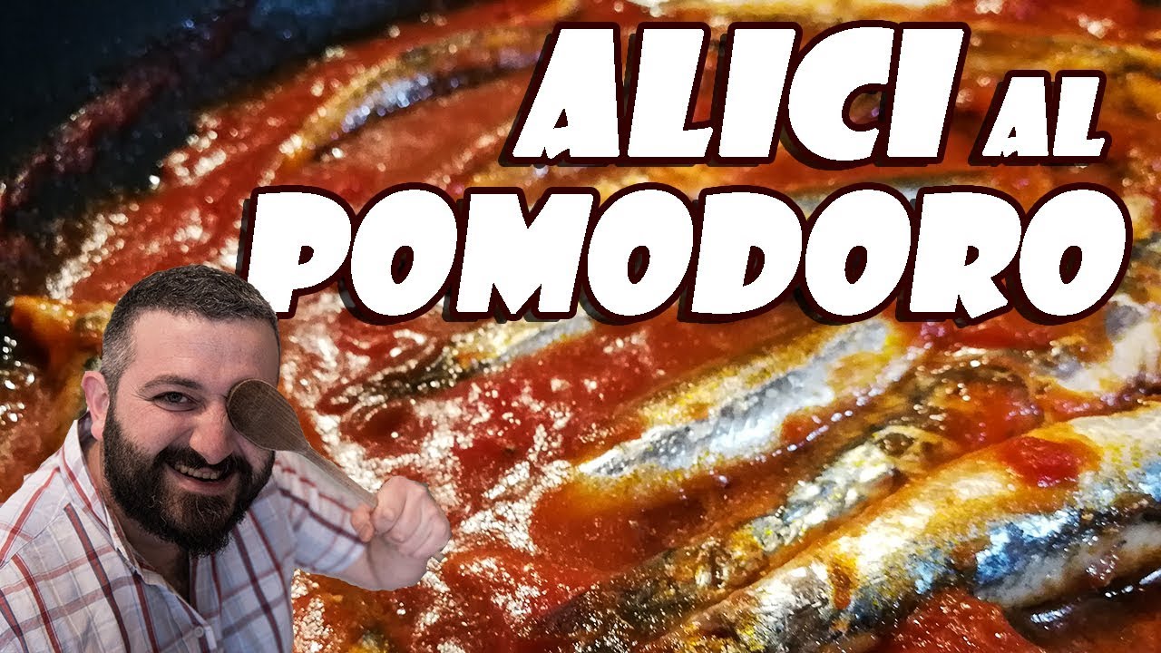115 - Alici al pomodoro (versione base dei pescatori di Anzio)