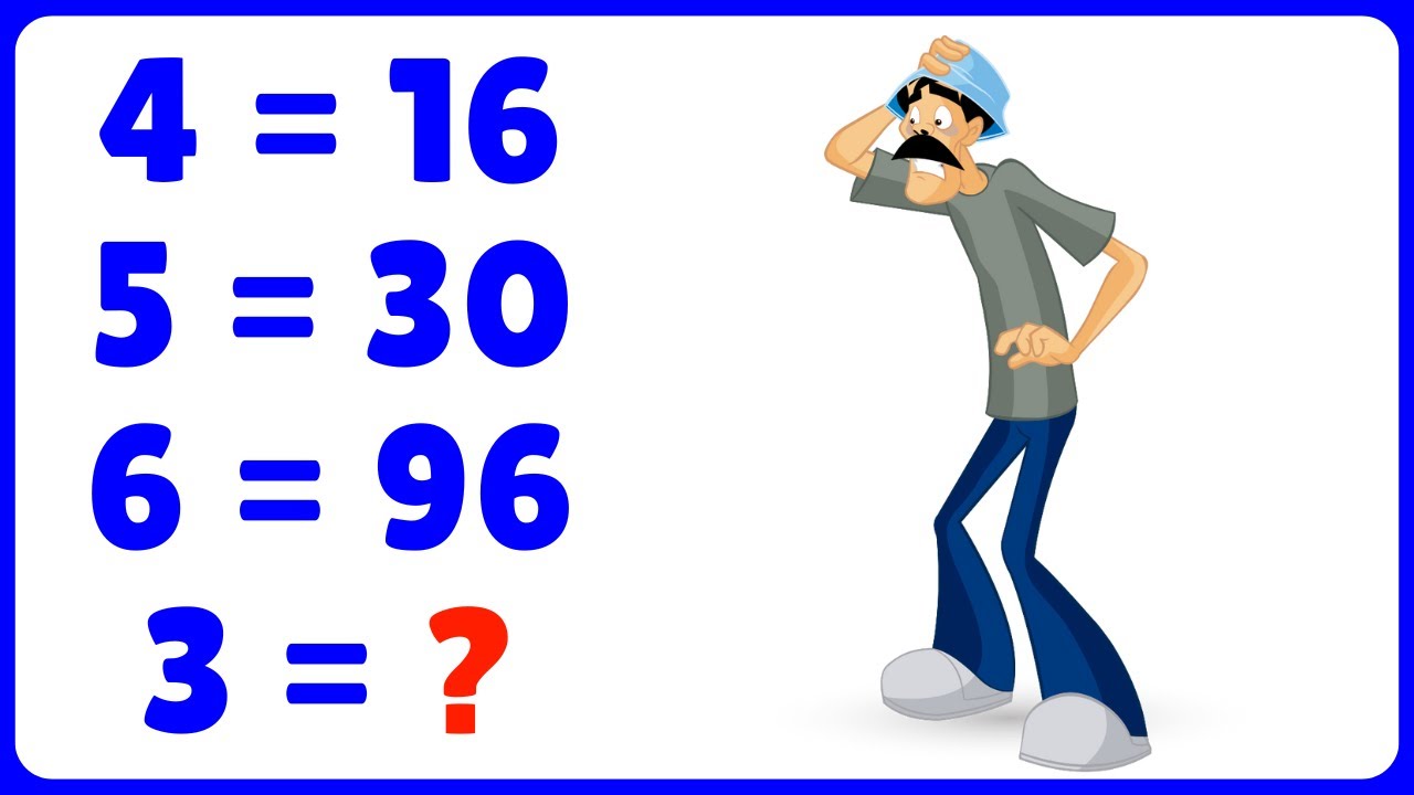3 =❓ Três Será Igual A... Sequência Lógica Matemática | Teste de Raciocínio Lógico
