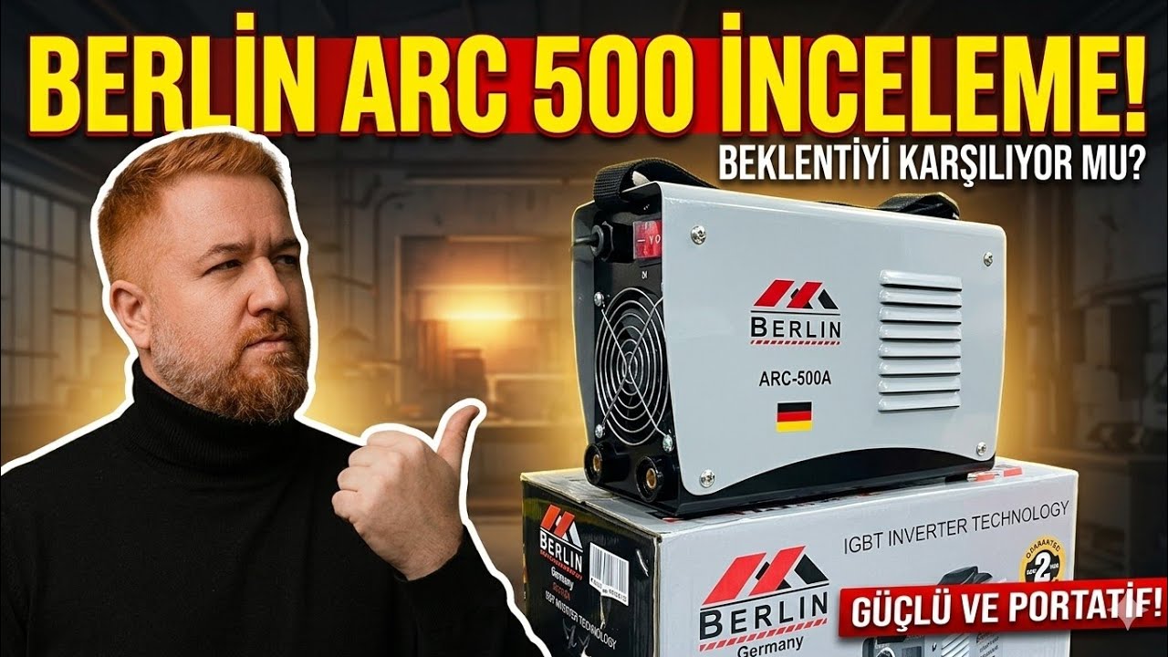 Berlin Arc 500A amatör kaynak makinesi kutu açılış inceleme #kutuaçılımı #keşfet #kaynakmakinası