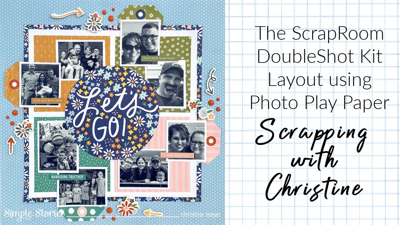 TRAVEL LAYOUT - Safe Travels with Simple Stories