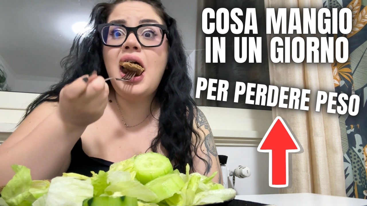 COSA MANGIO IN UN GIORNO...PER PERDERE PESO! |chiara paradisi