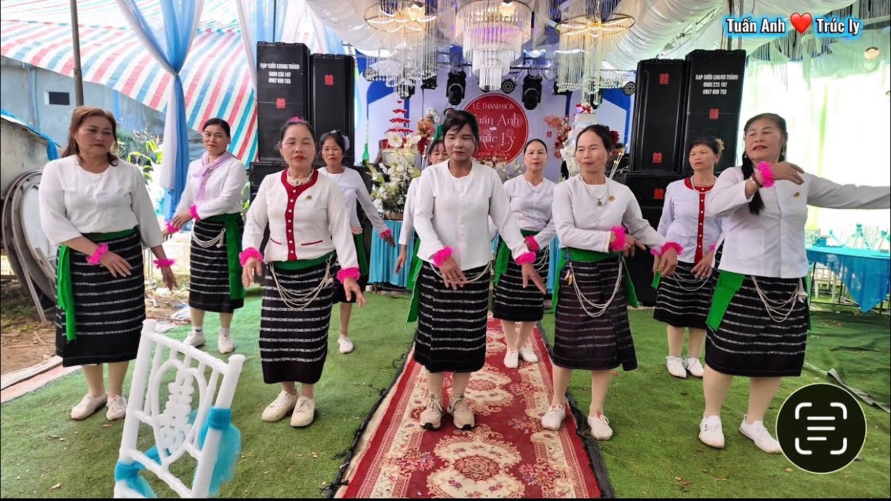 Đu Đu Điềng điềng.Dân Ca Thổ trong ngày cưới 