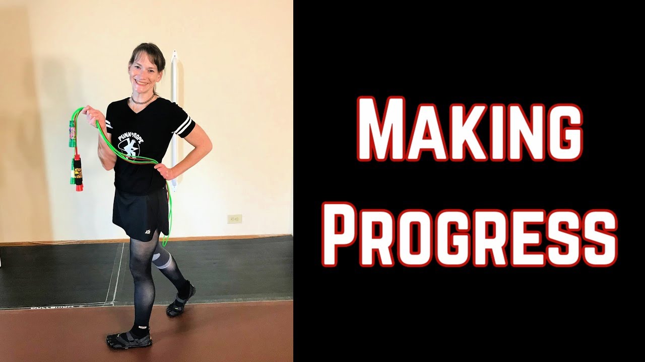 How to make progress at jumping rope